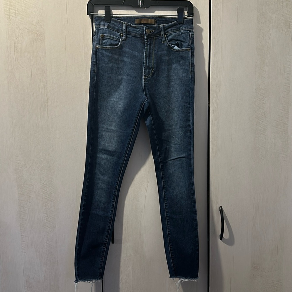 Leith: raw hem skinny jean